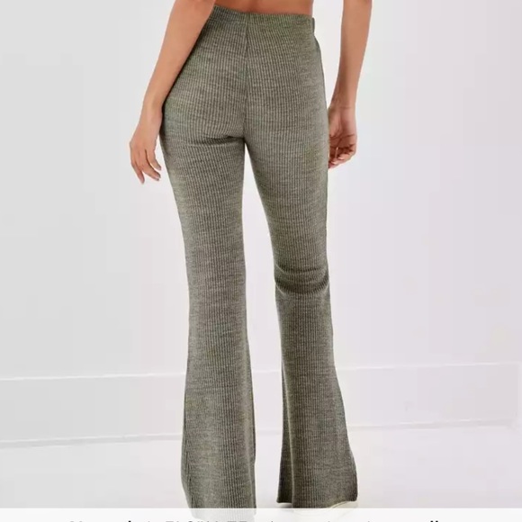 American Eagle Outfitters Pants - AMERICAN Eagle Super High-Waisted Sweater Flare Pant